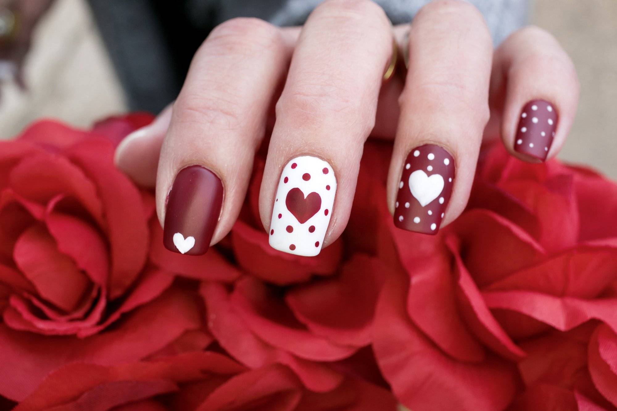 Valentines Day Nail Art Design Valentines Day Nail Art Design