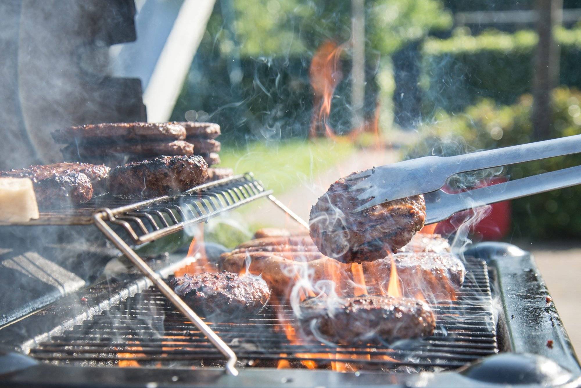 Barbecue Hamburger Food Burger Barbecue Hamburger Food Burger